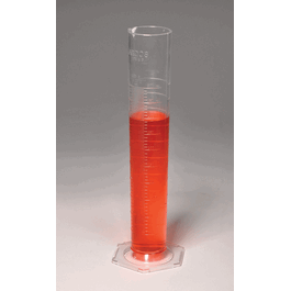 measuring cylinder, pmp, class b, 500 ml