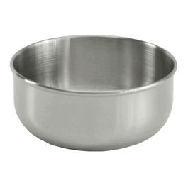 64 oz stainless steel sponge bowl, 7-4/9 x 3 in. (18.9 x 7.6 cm) (c062b-027250)
