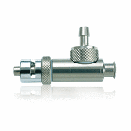 dwk life sciences (wheaton) syringe aspiration valve, screw cap (inside diameter) 45 mm, with tubing connection and filtered air outlet