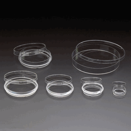 celltreat 60 x 15 mm petri dishes, stackable, sterile
