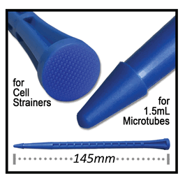 polypestle double-sided pestle for cell strainers and 1.5ml microtubes, sterile