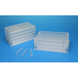 1.5ml mtp system topas plate with glass 9x44mm conical vials only (c062b-029028)