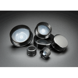 jg finneran 38-400 mm black phenolic cap with pe cone liner