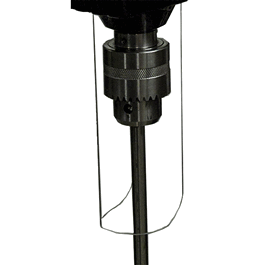 caframo chuck shaft guard for crossover batch mixer, 200 mm (7.85 in.)