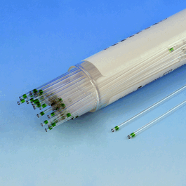 capillary tube, microhematocrit, 100 percent plastic, blue tip, plain, 100/vial, 10 vials/unit
