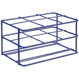 nunc conical tube rack, epoxy-coated steel, holds 6 x 200 ml tubes