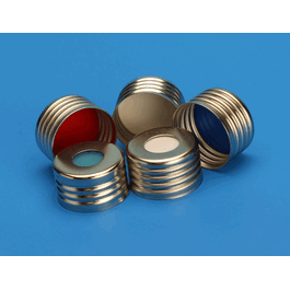 jg finneran 18 mm silver magnetic (metal) cap with 0.060 in. blue ptfe/silicone (shore a45)