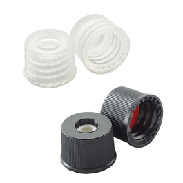 dwk life sciences (wheaton) 8 mm, black, polypropylene cap with ptfe/silicone liner