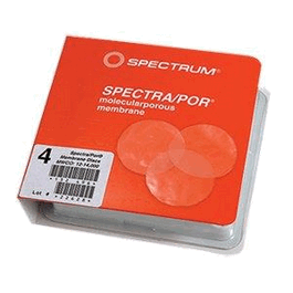 repligen spectra/por 3 standard rc dialysis membrane discs; mwco: 3.5 kd (3,500 daltons), 33 mm circles