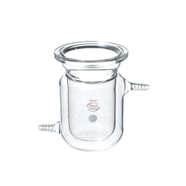 sp wilmad-labglass cylindrical reaction vessel, o-ring flange, jacketed, 500 ml