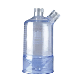 dwk life sciences (kimble) ultra-ware conical bottom hplc reservoirs with side necks and graduations, 2 l