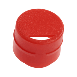 celltreat cap insert for cf cryogenic vials, yellow, non-sterile