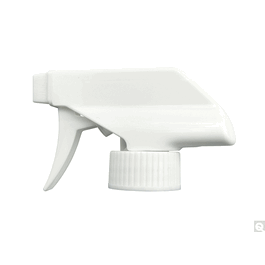 qorpak 28-400 white polypropylene sprayer pump with f217 pe foam liner with 7 3/8 dip tube
