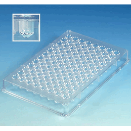 microtest plate, 96-well, v-bottom, ps (c062b-039936)