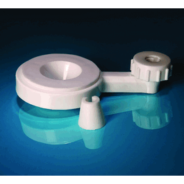 united scientific polypropylene single funnel holder