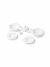 united scientific polypropylene double funnel holder