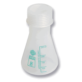 wide-mouth erlenmeyer flask, pp, 125 ml