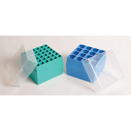 centrifuge tube box, for 15 ml tubes, 36 places, pp