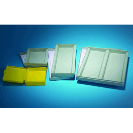united scientific plastic slide storage box for 100 slides