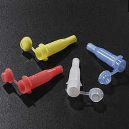 horiba abx: sample cup with cap for cobas mira, bio, fara and horiba abx analzyers, yellow (c062b-040411)