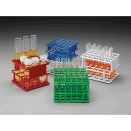 thermo scientific nalgene unwire half-rack, 16 mm tube size; 6 x 6 array, red