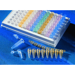 0.2 ml polypropylene pcr tubes, 8 well strips, clear