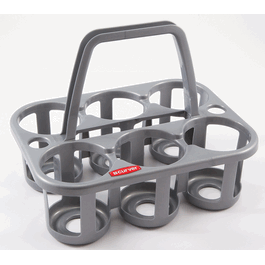 dynalon economy hdpe bottle carrier (c062b-041190)