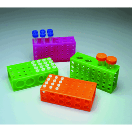 4-way flipper racks, fluorescent green (c062b-043215)