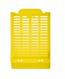 histosette ii tissue cassettes, hinged lid in yellow