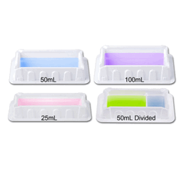 reservoir, 50ml sterile, 5/sterile bag, w/ 5 lids (c062b-043772)