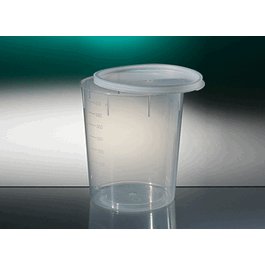 corning gosselin conical containers with snap cap, graduated, polypropylene, natural, sterile, 1 l