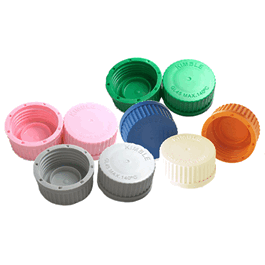 dwk life sciences (kimble) orange gl 45 polypropylene screw thread cap with internal molded seal ring