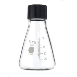dwk life sciences (kimble) erlenmeyer flasks with screw caps, 250 ml