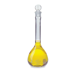 dwk life sciences (kimble) class a volumetric flasks with pennyhead glass stopper, 100 ml