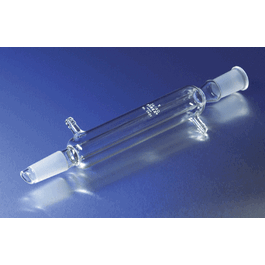 pyrex micro column condenser, drip tip, with 24/40 standard taper outer and inner joints
