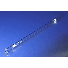 pyrex chromatography column, with coarse fritted disc, 20 x 400 mm (c062b-047590)