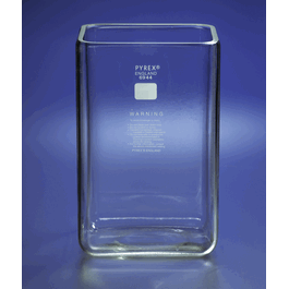pyrex 3.8 l rectangular chromatography tank (c062b-048085)