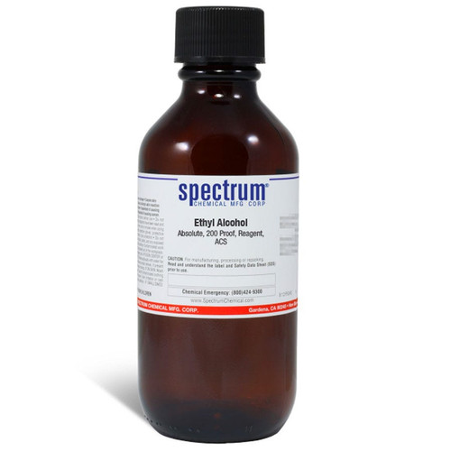 ethyl alcohol, absolute, 200 proof, reagent, acs (c062b-055054)
