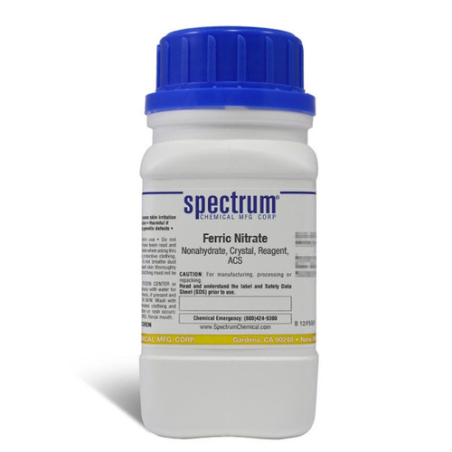 ferric nitrate, nonahydrate, crystal, reagent, acs (c062b-055529)