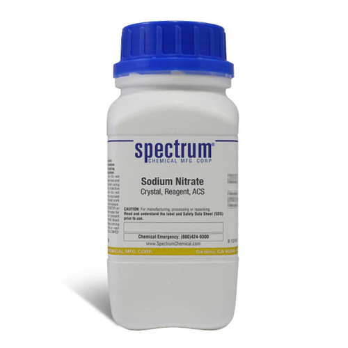 sodium nitrate, crystal, reagent, acs (c062b-063918)