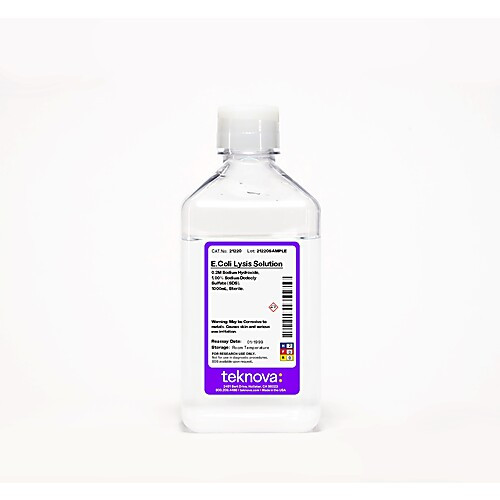 e. coli lysis solution. 1000 ml. sterile 8/un1760/iii