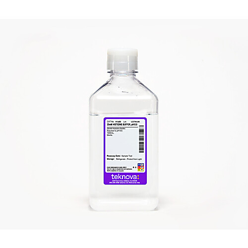 25mm histidine buffer, ph 6.0. 1000 ml, sterile 2 pack