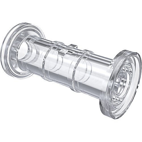 1" sanitary flange x sanitary flange in polysulfone