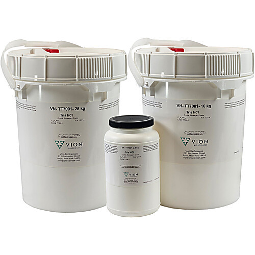 tris hydrochloride, bioreagent grade, 10 kg pal