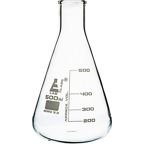 glass erlenmeyer flask, 1000ml
