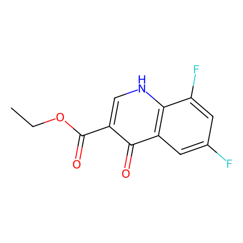 ethyl 6,8-difluoro-4-hydroxyquinoline-3-carboxylate (c007b-600175)