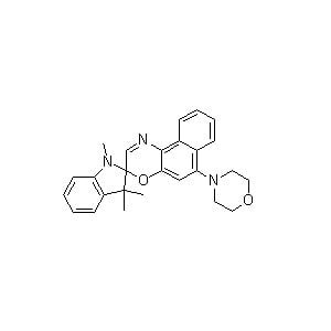 1,3,3-trimethyl-6'-morpholinospiro[indoline-2,3'-naphtho[2,1-b][1,4]oxazine] (c007b-604778)