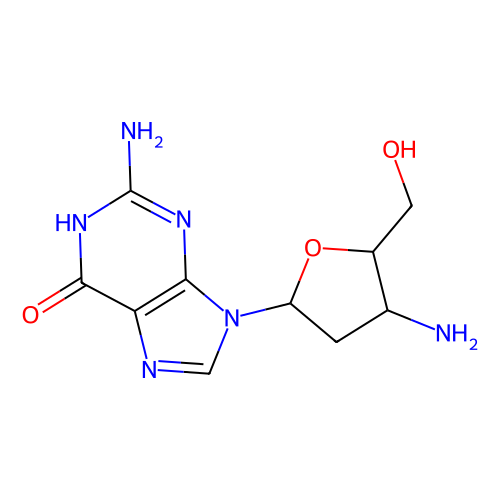 3'-amino-2',3'-dideoxyguanosine (c007b-543711)