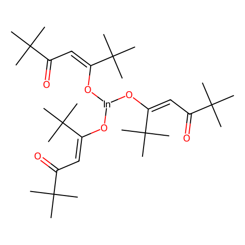 tris(2,2,6,6-tetramethyl-3,5-heptanedionato)indium(iii) (c007b-551087)