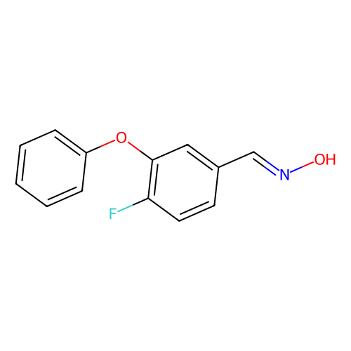 4-fluoro-3-phenoxybenzaldehyde oxime (c007b-571262)